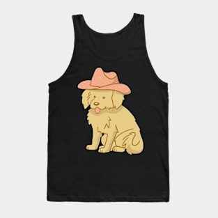 Cowboy Puppy Tank Top